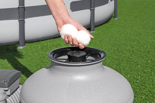Adding filter balls to Bestway 3000 GPH Sand Filter Pump