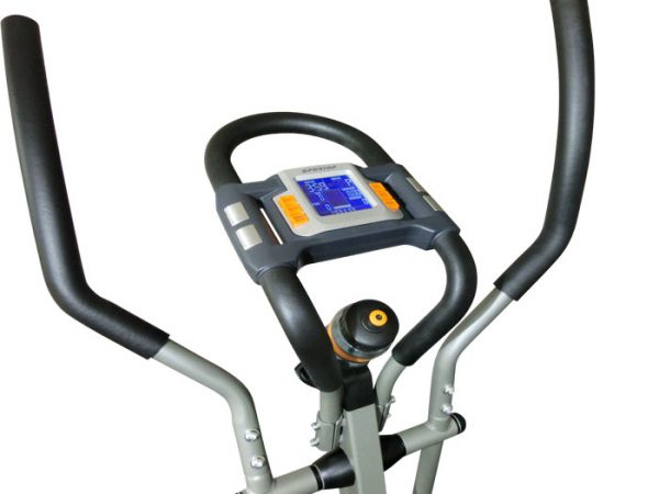 Console on a Cross Trainer for Fitness