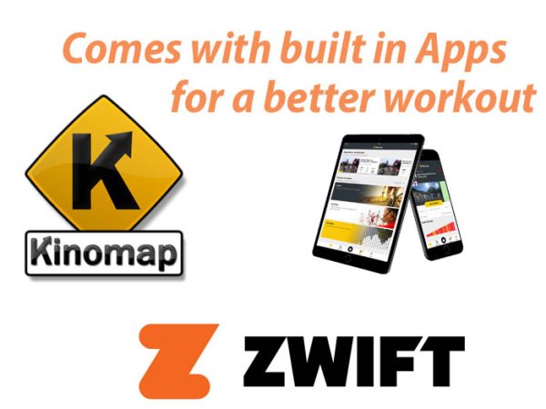 kinomap and zwift software for treadmill