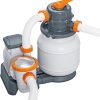 Sand filter pump for a swimming pool