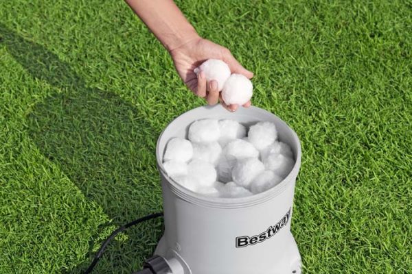 Lightweight Polysphere filtration balls for Bestway 1500 GPH filter pump