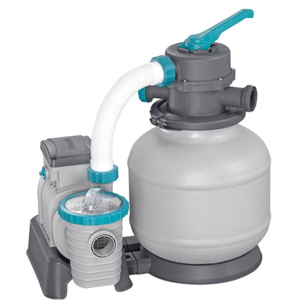 Bestway 2,200 gallon sand filter pump for above-ground pools