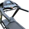 Heavy duty treadmill front view with running deck