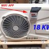 18 kW swimming pool heater with WiFi control and digital display